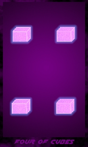Four of Cubes